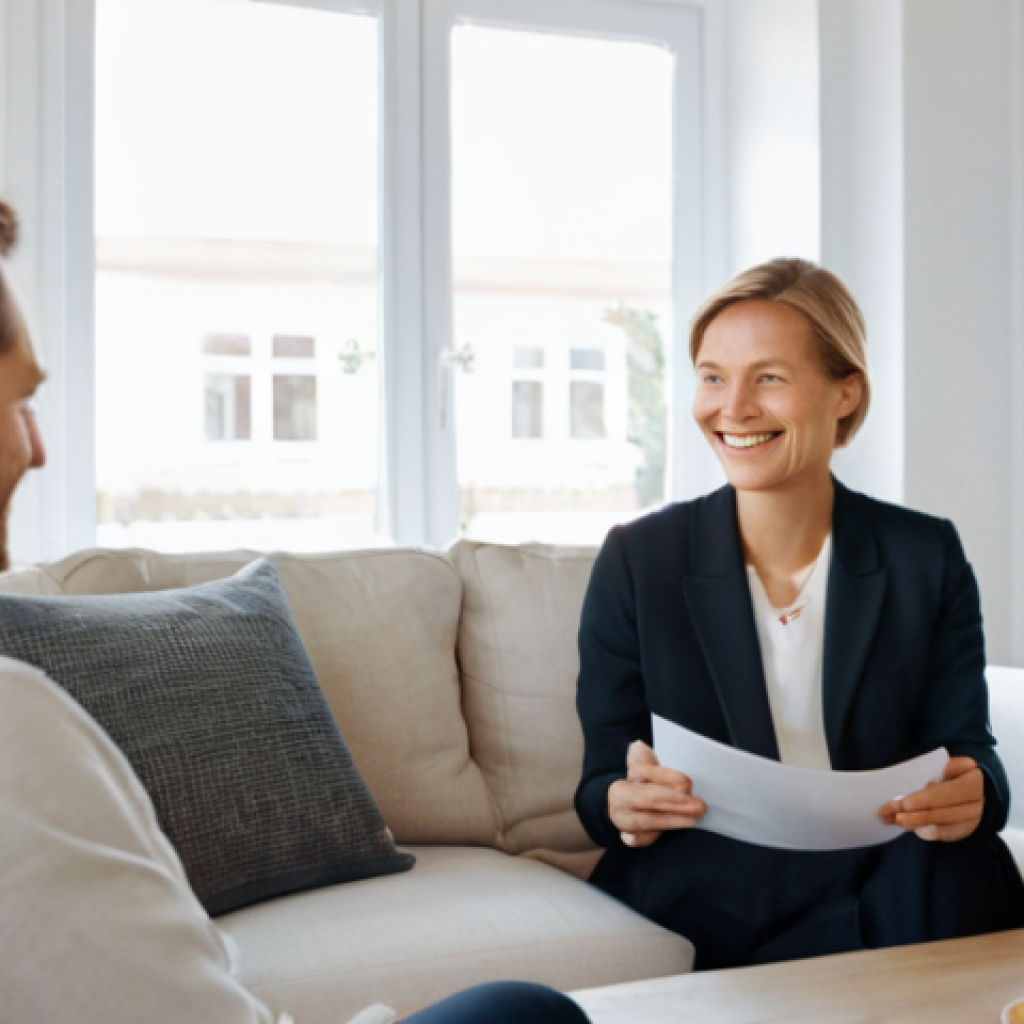 보험중개사와 관련된 고객 관계 관리 성공 사례 연구 및 분석 - **Prompt:** "A diverse German female insurance advisor, aged late 30s, with a warm and approachable ...