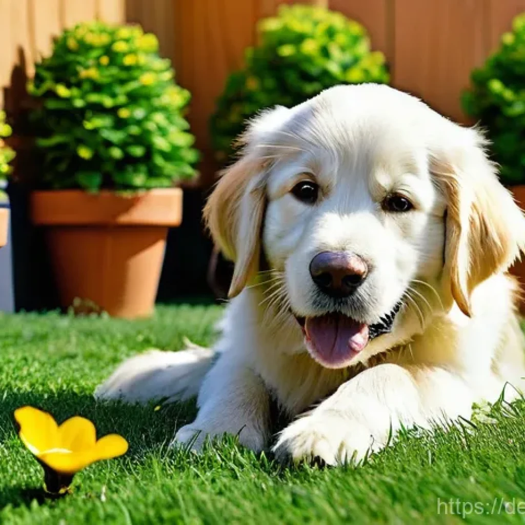 보험중개사 업무에서 발생한 재미있는 사례 - **Prompt 1: Canine Garden Chaos in Germany**
"A vibrant, high-energy scene featuring a golden re...